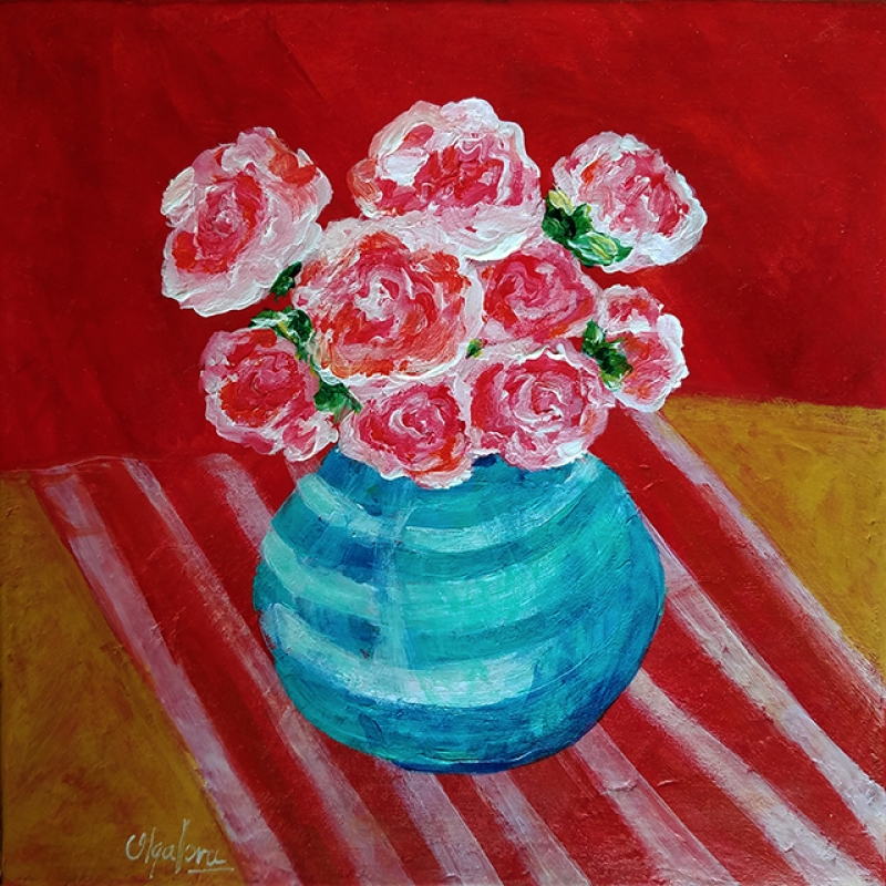 Pretty in Pink by artist Olga Lora